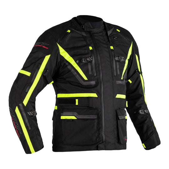 RST Paragon 6 Airbag Jacket Textile Black/Neon Yellow Size XL - Main
