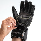 RST TracTech Evo 4 Leather Gloves - Black Size XS - Extra