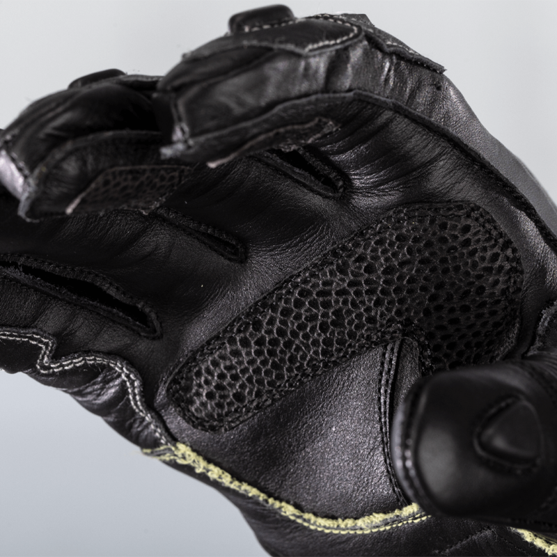 RST TracTech Evo 4 Short Leather Gloves Black Size XS - Extra
