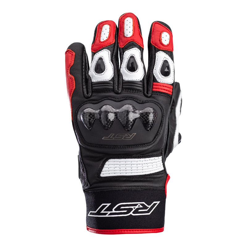 RST Freestyle II Gloves Leather Red Size S - Main