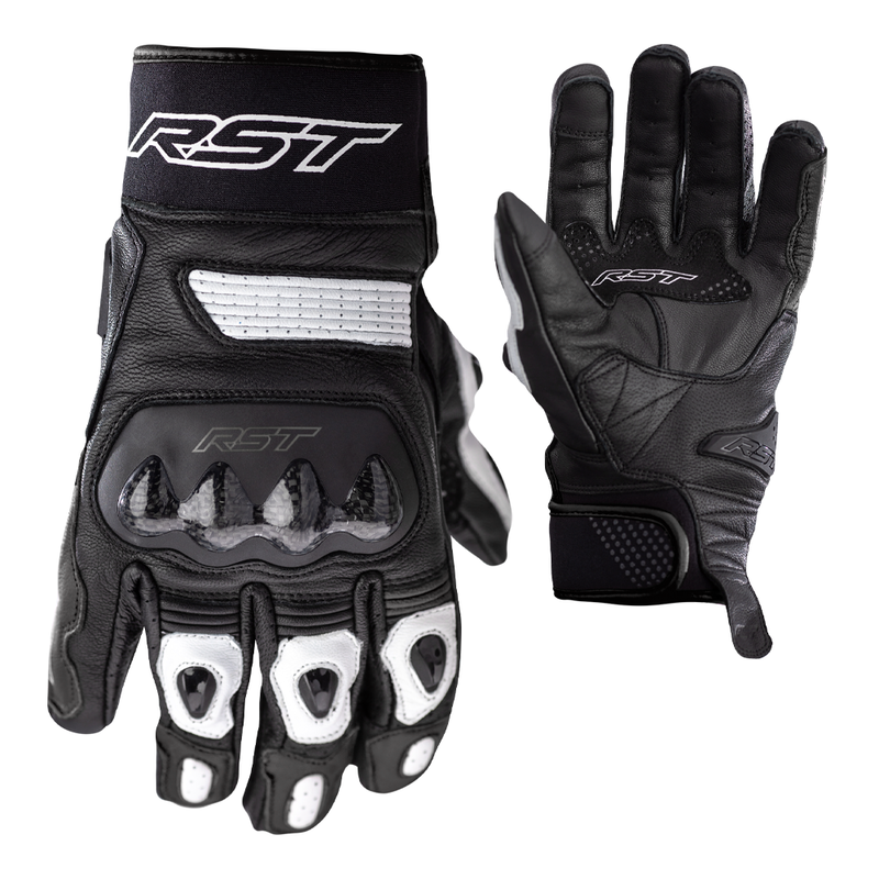 RST Freestyle II Gloves Leather White Size XL - Extra
