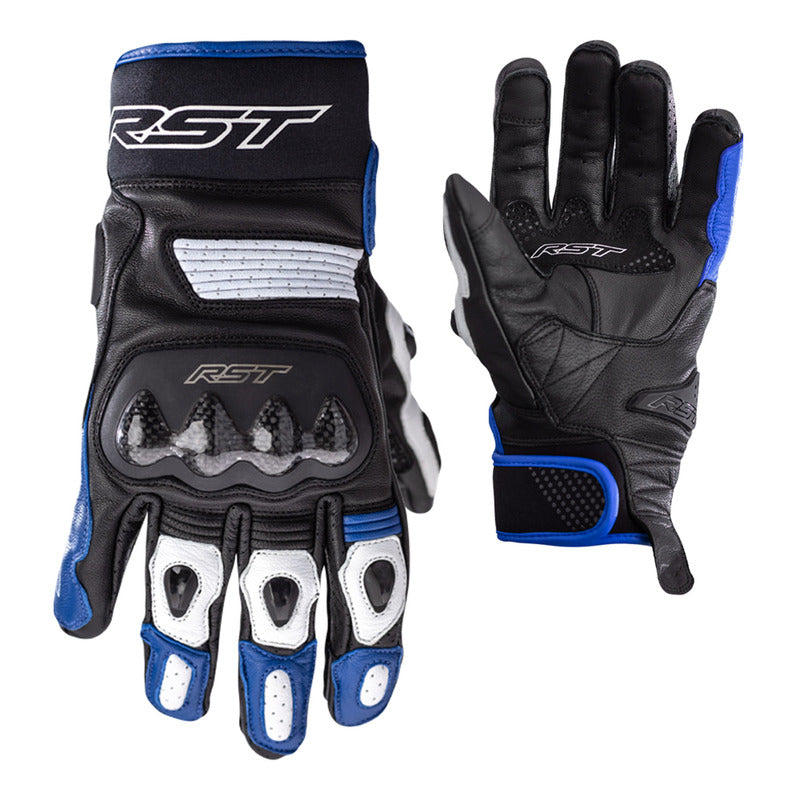 RST Freestyle II Gloves Leather Blue Size XXL - Extra