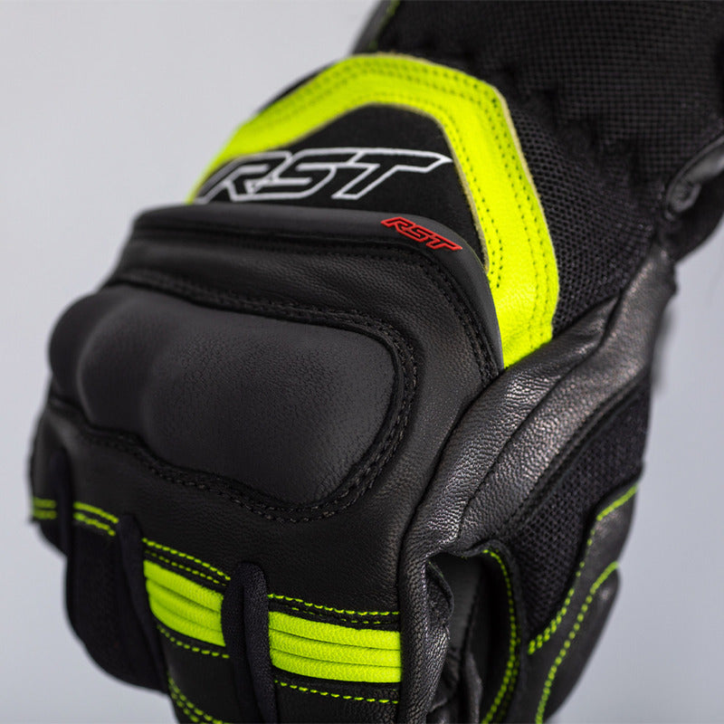 RST Urban Air 3 Mesh Gloves Textile/Leather Neon Yellow Men Size S - Extra