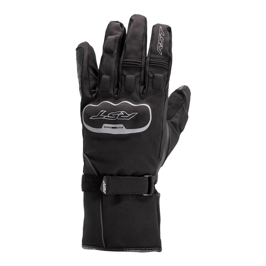 RST Axiom Waterproof Gloves Textile/Leather Black Size S - Main