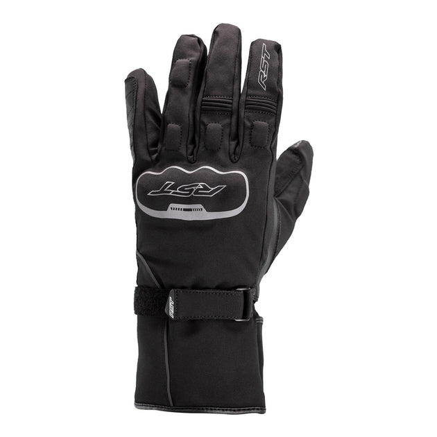 RST Axiom Waterproof Gloves Textile/Leather Black Size M - Main
