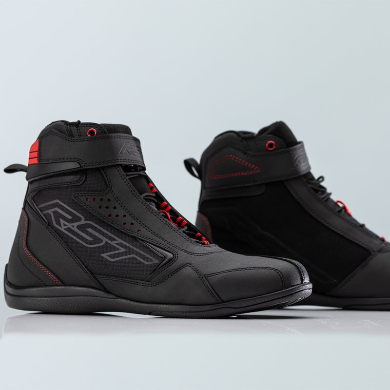 RST Frontier Boots Black/Red Size 40 - Extra