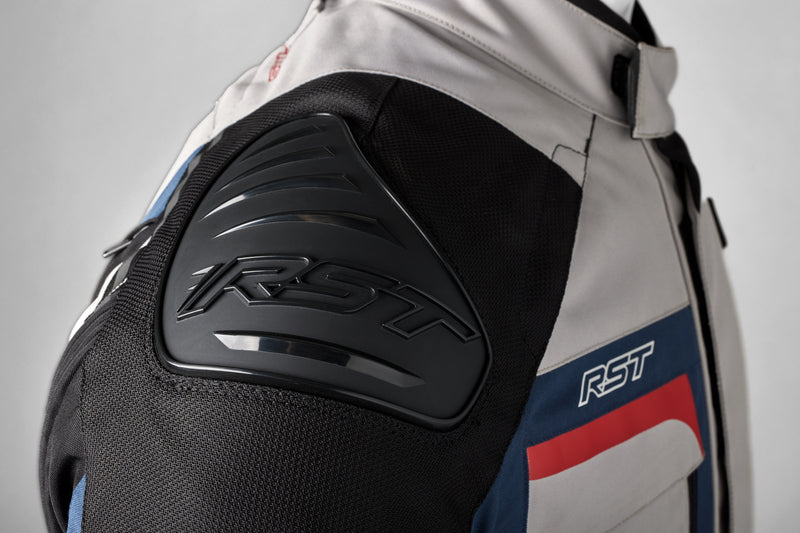 RST Pro Series Adventure-X CE Women Jacket Textile - Silver/Blue/Red - Extra