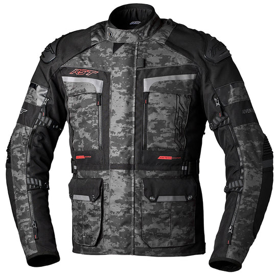 RST Pro Series Adventure-X Jacket Textile - Grey/Camo - Main