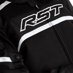 RST Pilot CE Jacket Textile - Black/White Size 3XL - Extra