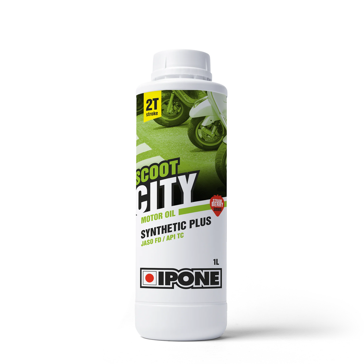 IPONE - SCOOT CITY 2T FRAISE [miros de capsuni] - 1L