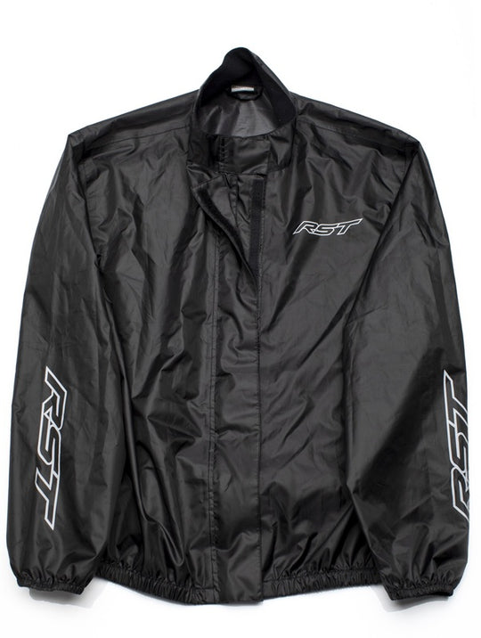 RST Lightweight Waterproof Rain Jacket - Black Size XL - Main