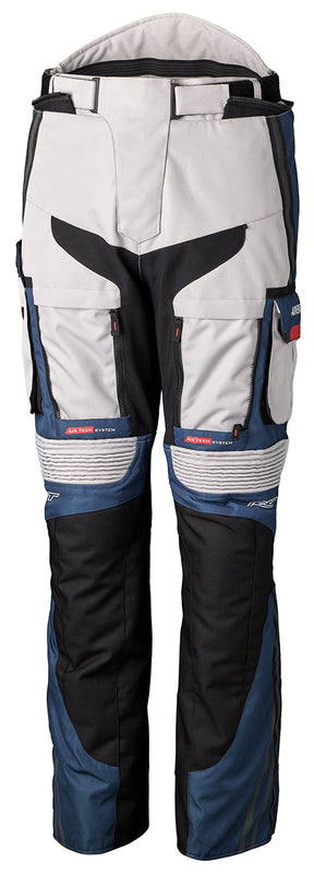 RST Pro Series Adventure-X CE Textile Pants - Silver/Blue/Red - Main