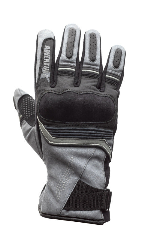 RST Adventure-X CE Gloves Leather - Grey Size S - Main
