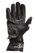 RST Pilot CE Gloves Leather - Black/White Size S - Extra