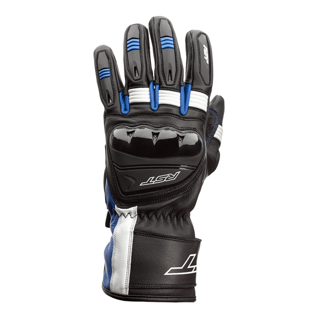 RST Pilot CE Gloves - Black/Blue/White Size 08 - Main
