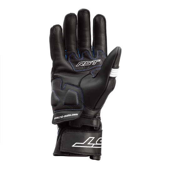RST Pilot CE Gloves - Black/Blue/White Size 08 - Extra