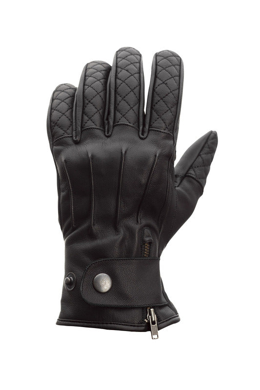 RST Matlock CE Gloves Leather - Black Size S - Main