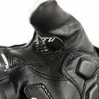 RST Ladies Stunt 3 CE Women Gloves Leather/Textile - White - Extra