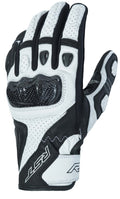RST Stunt 3 CE Gloves Leather/Textile - White Size XS - Main