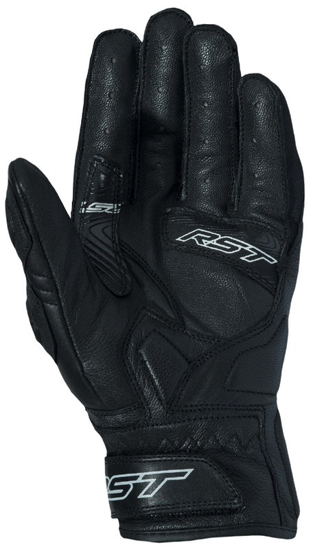 RST Stunt 3 CE Gloves Leather/Textile - Black - Extra