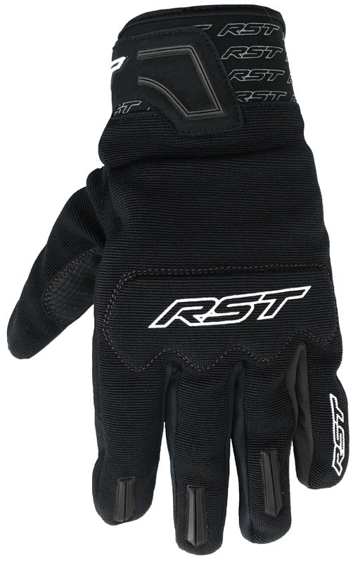RST Rider Gloves CE Mixed Textiles - Black - Extra