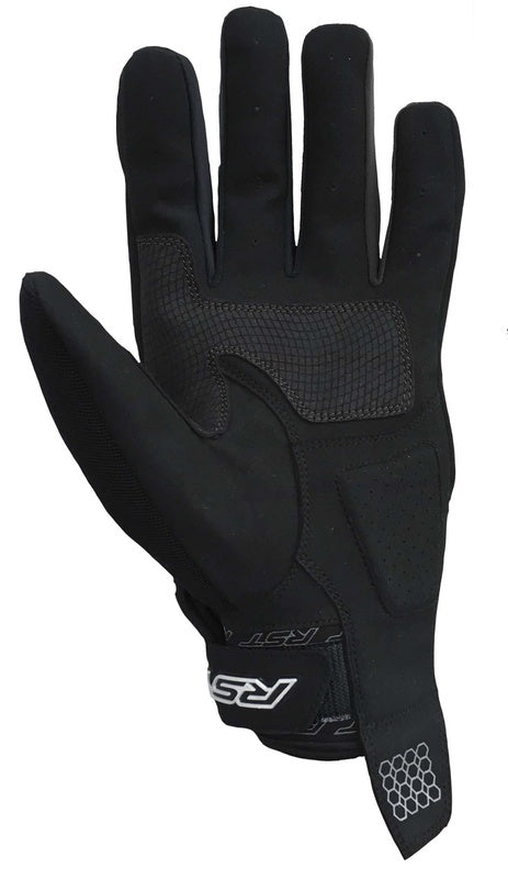 RST Rider Gloves CE Mixed Textiles - Black - Extra