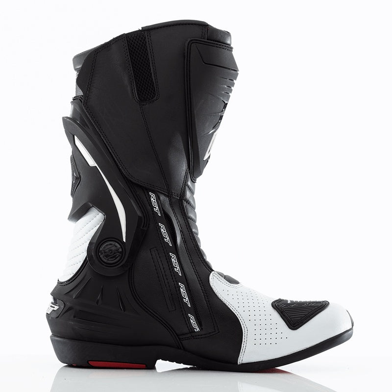 RST TracTech Evo 3 CE Boots Sports Leather - White Size 39 - Extra