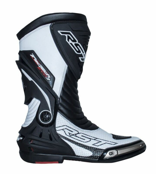 RST TracTech Evo 3 CE Boots Sports Leather - White Size 42 - Extra