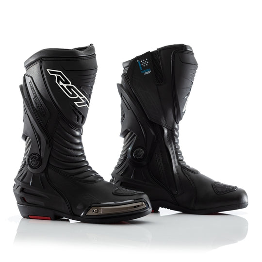 RST Tractech Evo III CE Waterproof Boots Sports Leather - Black - Main