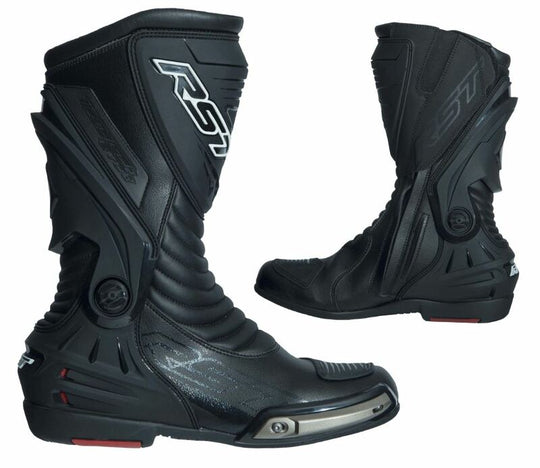 RST Tractech Evo III CE Waterproof Boots Sports Leather - Black - Extra