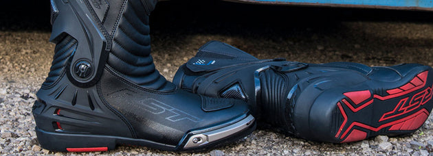 RST Tractech Evo III CE Waterproof Boots Sports Leather - Black - Extra