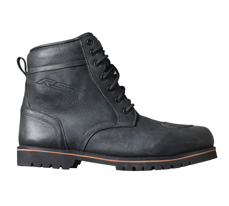 RST Roadster II Waterproof CE Leather Boots - Oily Black Size 40 - Main