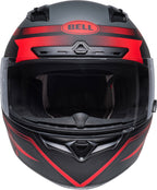 BELL Qualifier DLX Mips Helmet - Raiser Matte Black/Crimson - Extra