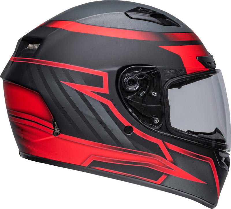 BELL Qualifier DLX Mips Helmet - Raiser Matte Black/Crimson - Extra