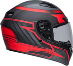 BELL Qualifier DLX Mips Helmet - Raiser Matte Black/Crimson - Extra