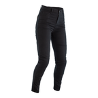 RST Jegging CE Reinforced Ladies Textile Jean - Black Twill Size XS Short Leg - Main