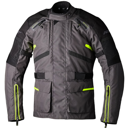 RST Endurance CE Textile Jacket - Graphite/Flo Yellow - Main