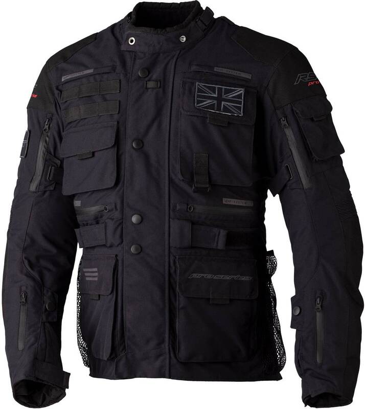 RST Pro Series Ambush CE Textile Jacket - Black/Black Size S - Main