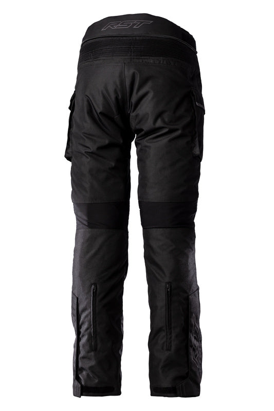 RST Endurance CE Textile Pants - Black/Black Size S Short Leg - Extra