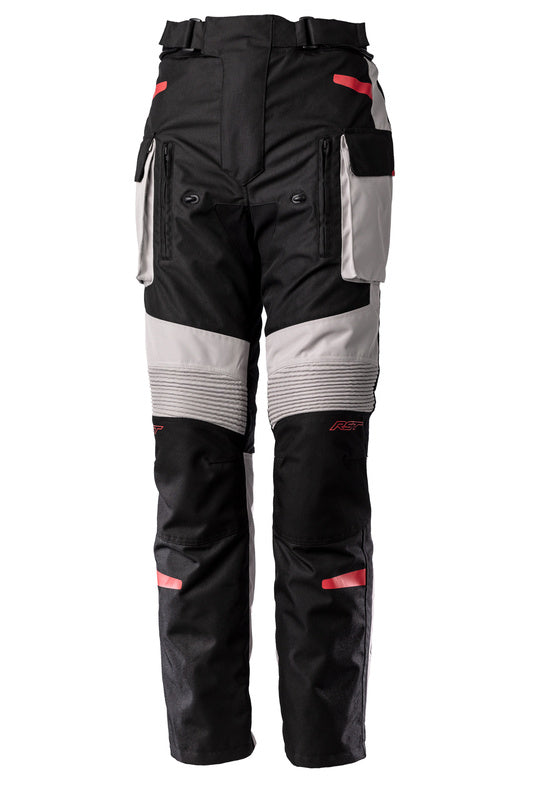 RST Endurance CE Textile Pants - Black/Silver/Red Size 4XL Short Leg - Main
