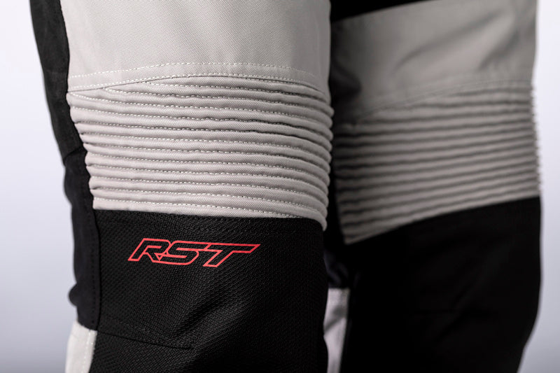 RST Endurance CE Textile Pants - Black/Silver/Red Size 4XL Short Leg - Extra