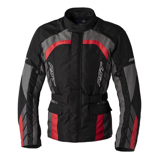 RST Alpha 5 CE Textile Jacket - Black/Red Size S - Main