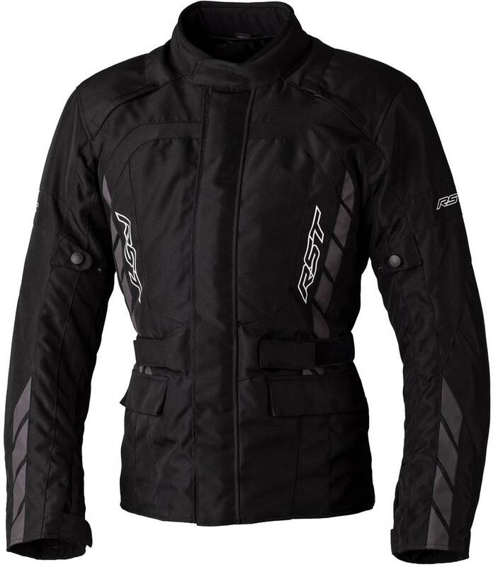 RST Alpha 5 CE Textile Jacket - Black/Black Size M - Main
