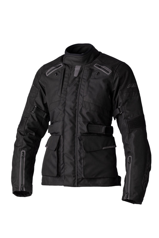 RST Ladies Endurance CE Textile Jacket - Black/Black Size XS - Main