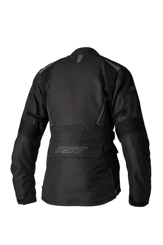 RST Ladies Endurance CE Textile Jacket - Black/Black Size XS - Extra