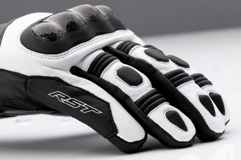 RST Sport Mid Waterproof CE Gloves - White/Black Size 7 - Extra
