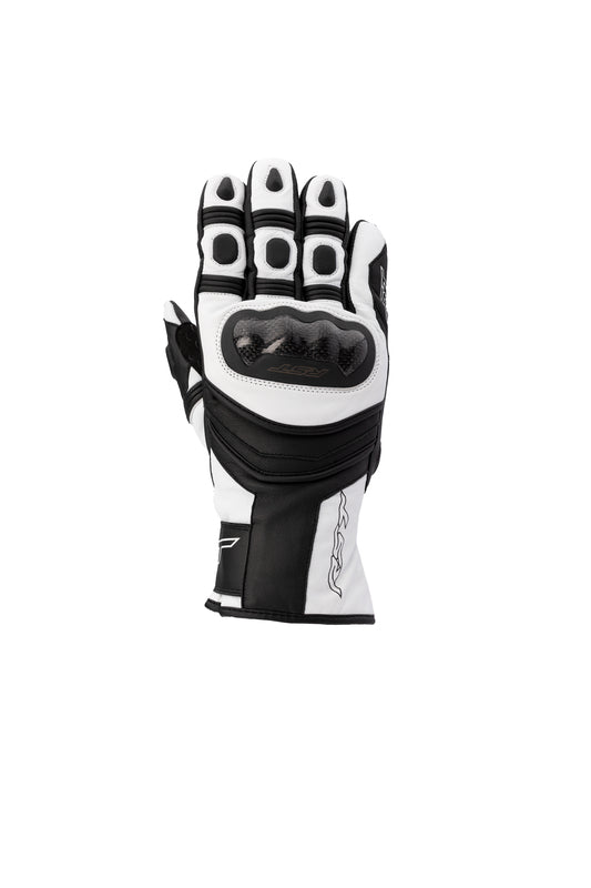 RST Sport Mid Waterproof CE Gloves - White/Black Size 9 - Main