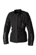 RST Ladies Alpha 5 CE Textile Jacket - Black/Black Size XL - Main