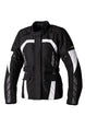 RST Ladies Alpha 5 CE Textile Jacket - Black/White Size XS - Main