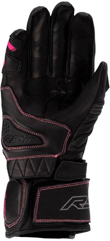 RST Ladies S1 CE Gloves - Neon Pink Size 9/XL - Extra